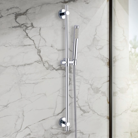 מוט מקלחת מתכוונן BRASS