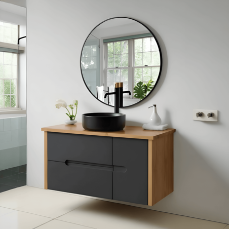 ארון אמבטיה תלוי דגם סרנו בוצ'ר