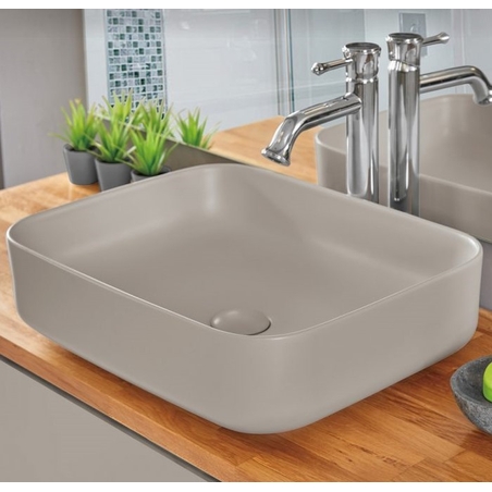 כיור אמבטיה מונח דגם סולי אבן מט