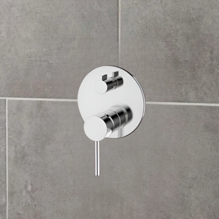 אינטרפוץ 4 דרך ניקל מבריק ZV436