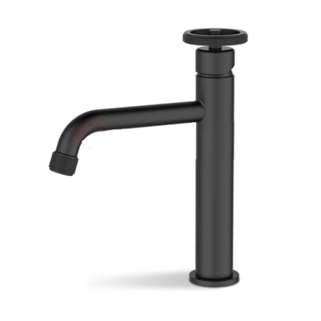 ברז מעוצב לכיור אמבטיה שחור מט 701B