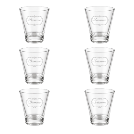 מבצע 6 כוסות מקיאטו Diemme