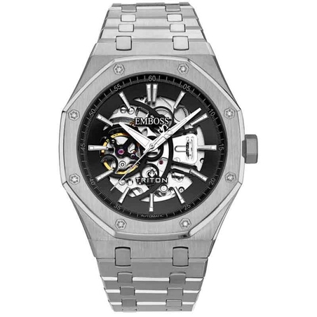 שעון אמבוס טריטון EMBOSS Triton Automat דגם EYTRMUSSBMS008