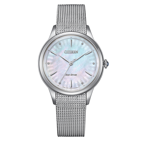 שעון אלגנטי זהב אדום סולארי לאישה דגם CIEM115086D