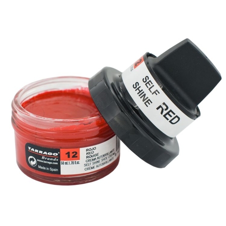 משחת נעליים אדומה + ספוג  TARRAGO