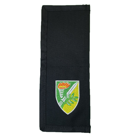 ארנק חוגר עם רקמה של סמל יחידת מגל