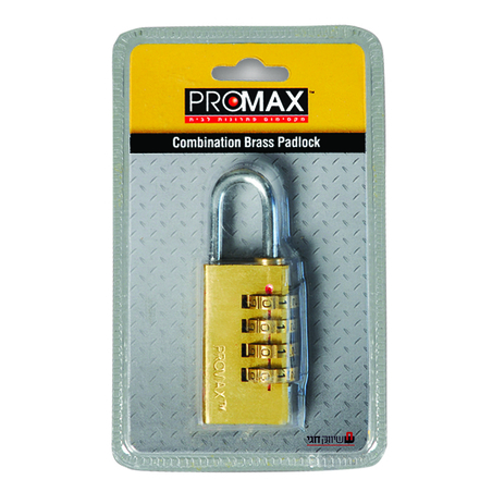 מנעול קומבינציה קוד 4 ספרות 30 מ