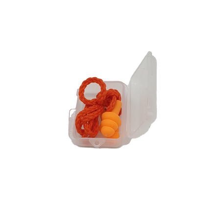 אטמי אוזניים + חוט בקופסא