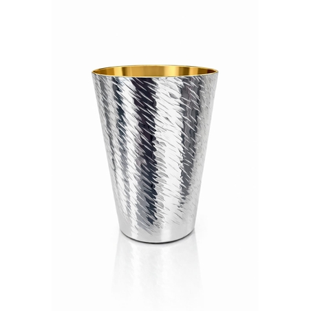 כוס קידוש מערבולת כסף טהור