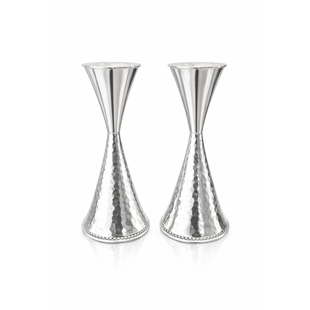 פמוטי שעון חול M כסף טהור