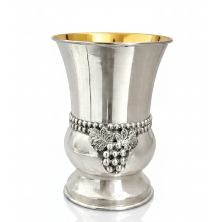 כוס קידוש תירוש כסף טהור
