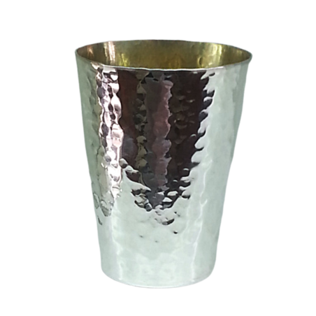 Pure silver hammer kiddush cup