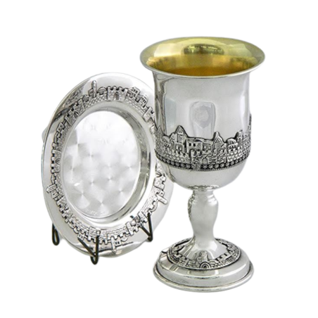 סט קידוש גביע 