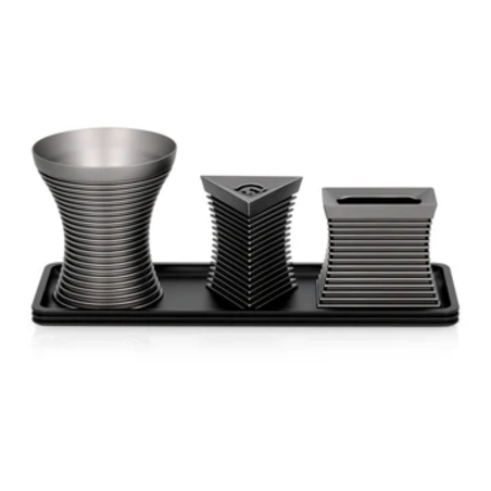 סט הבדלה מודרן כסף טהור