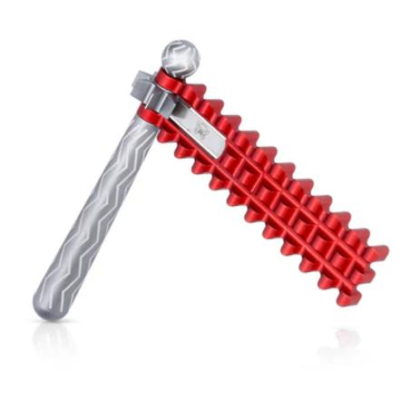 Aluminum rattle in a variety of colors