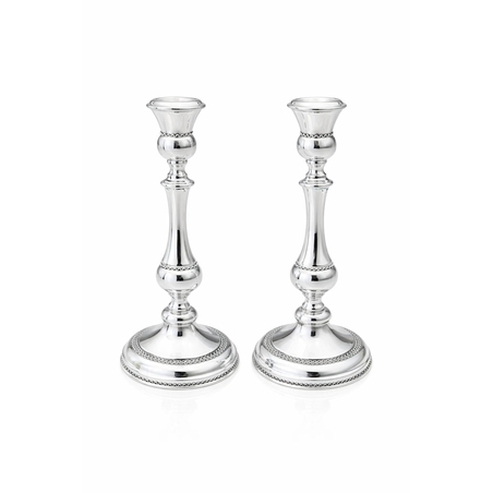 פמוטי תפוח כסף טהור