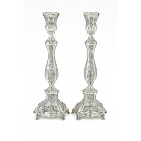 פמוטי אמדאו מעוטר S כסף טהור