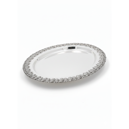 מגש גפן כסף טהור