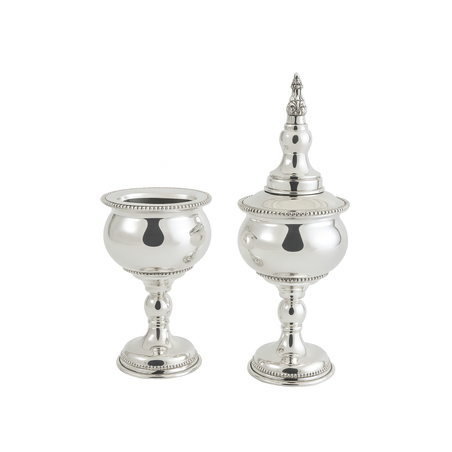 סט הבדלה פנינים כסף טהור