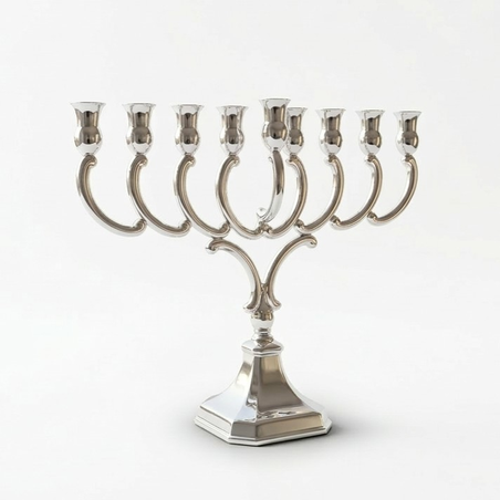 חנוכיה פריז S כסף טהור