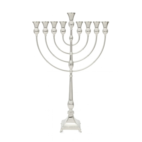 חנוכיה שטיכל כסף טהור