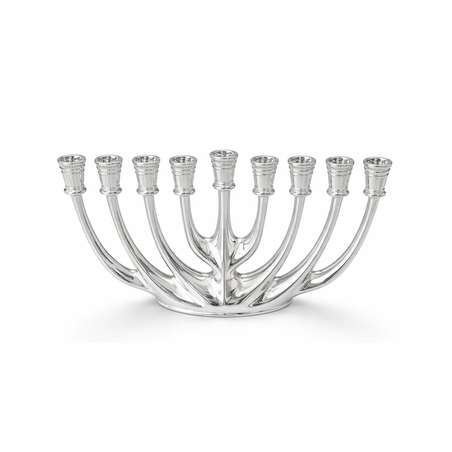 sterling silver Senna Burning menorah