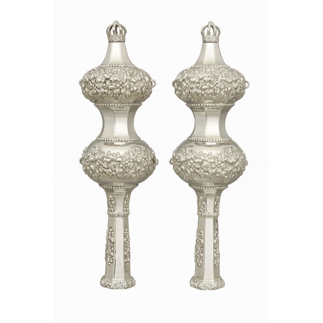 רימונים מכסף טהור 