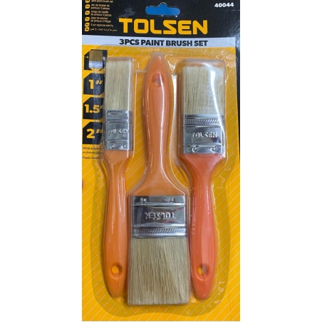 סט 3 מברשות צבע 