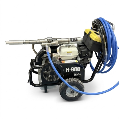 להשכרה-איירלס הידראולי מנוע בנזין WinTec H-980 – לחומרי איטום וצבעים כבדים