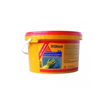 סיקה מונופלג תערובת צמנטית מהירת התקשות לאיטום ועצירת פריצות מים