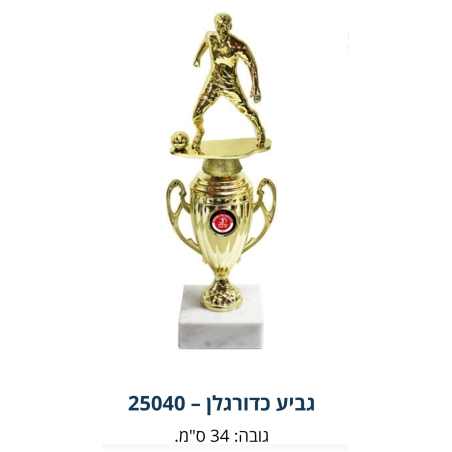 גביע הוקרה כדורגל 34 סמ