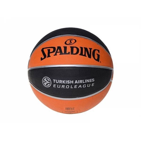 כדור כדורסל ספולדינג יורוליג גומי גודל 7 SPALDING TF150