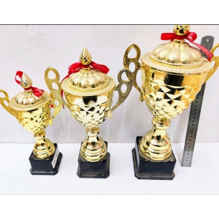 סט 3 יח גביע הוקרה מחוספס