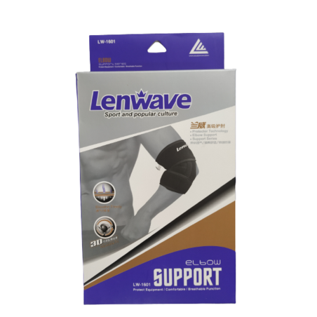 מגן מרפק תומך מרפק עם רצועות תמיכה LENWAVE 0972