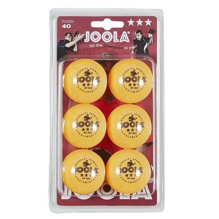 שישיית כדורי טניס שולחן 3 כוכבים מבית JOOLA