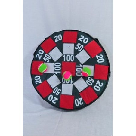 קליעה למטרה מתנפח + 3 כדורים 60 ס