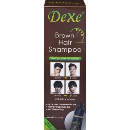 שמפו צובע שיער שיבה DEXE מ