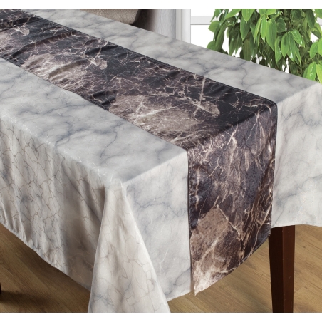 סט מפה + ראנר MARBLE דגם 1907