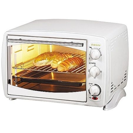 טוסטר אובן גולד ליין 21 ליטר לבן דגם GOLD LINE ALT-6621W