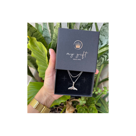 סט שרשראות סנפיר לגבר