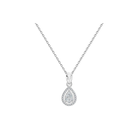 שרשרת טיפה כסף 925