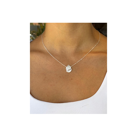 שרשרת האש שלי מכסף אמיתי 925