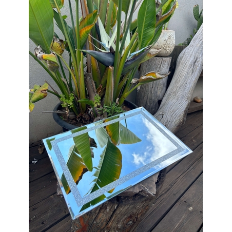 מגש מראה לנרות 20*30 ס