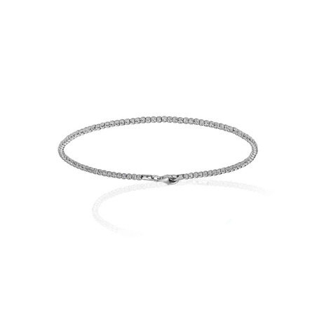 צמיד כדורים איטלקי לגבר מכסף 925