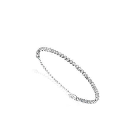 צמיד טניס עדין לאישה כסף 925