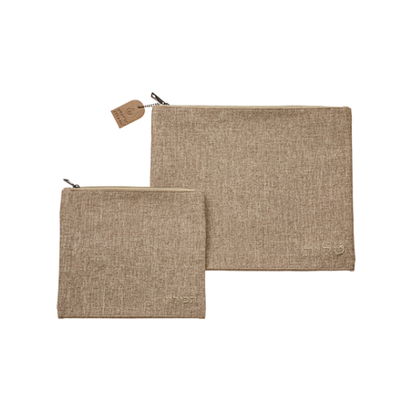 כיסויי טלית תפילין דמוי עור מהודר חום בהיר משופשף 36*29 ס