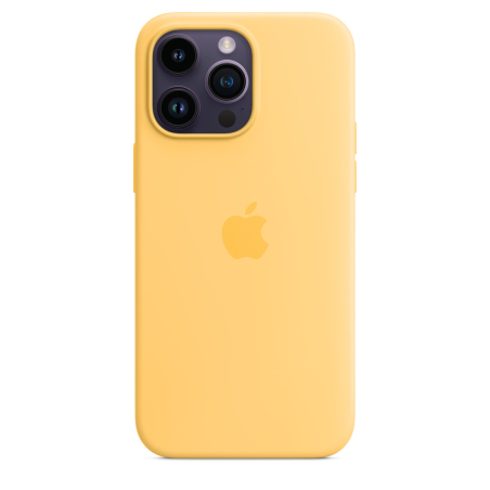 Apple Silicone Case With MagSafe Sunglow