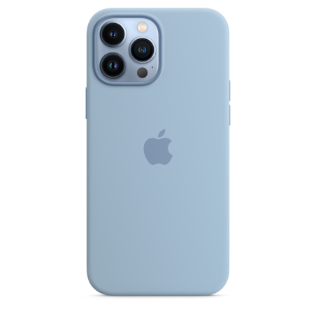 Apple Silicone Case Blue Fog