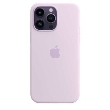 Apple Silicone Case with MagSafe Lilach