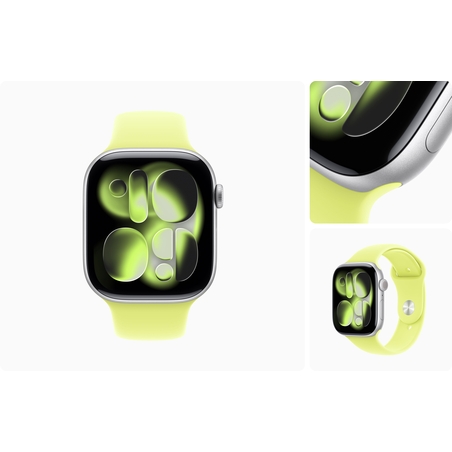 APPLE WATCH 11 2025 46mm ALUMINIUM CASE SPORT BAND GPS